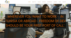 Desktop Screenshot of freedomofdev.com